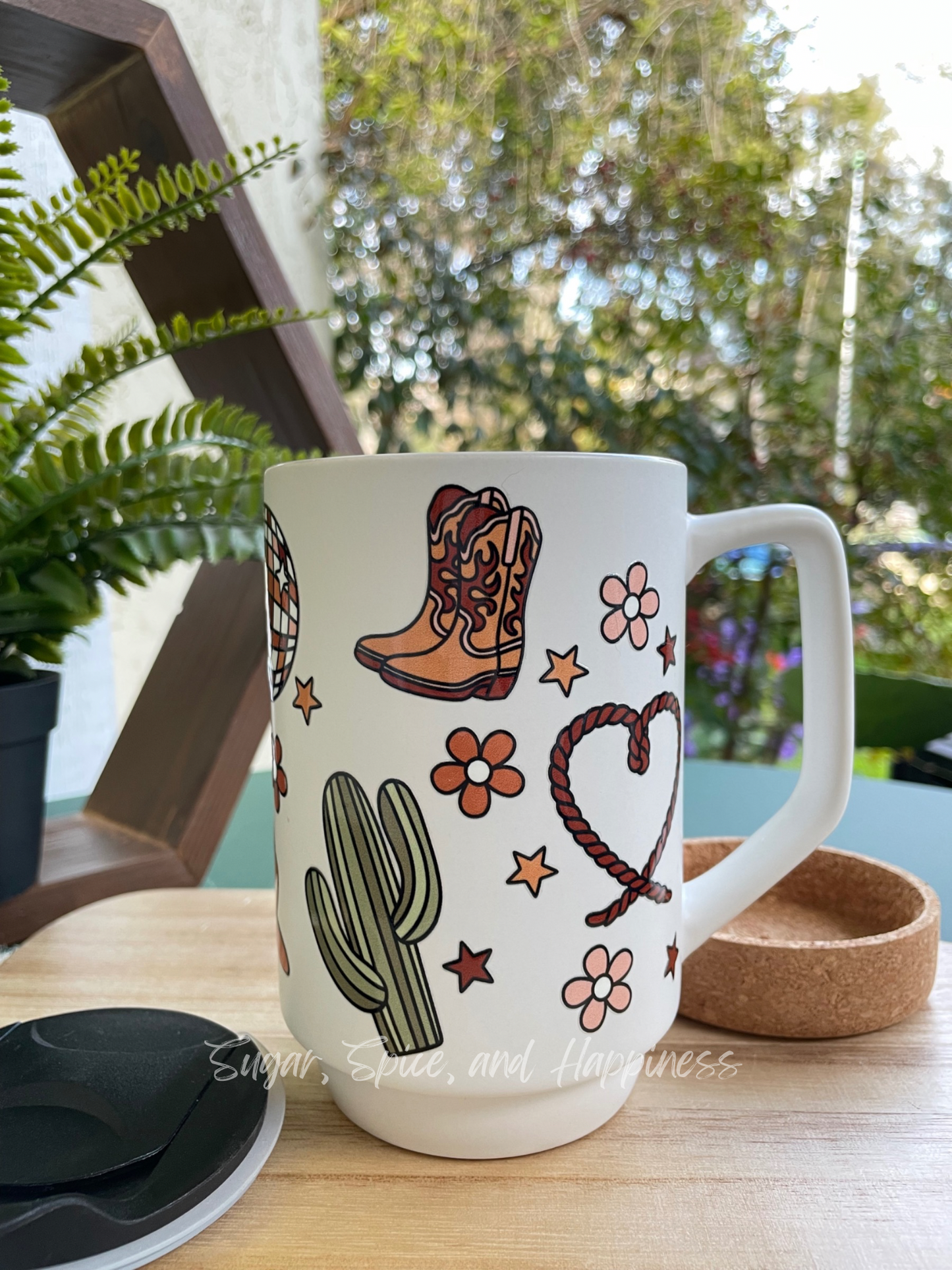 Cowgirl Disco Ceramic Mug