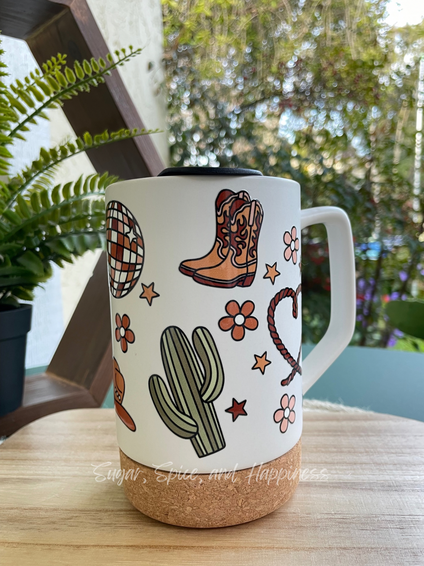 Cowgirl Disco Ceramic Mug