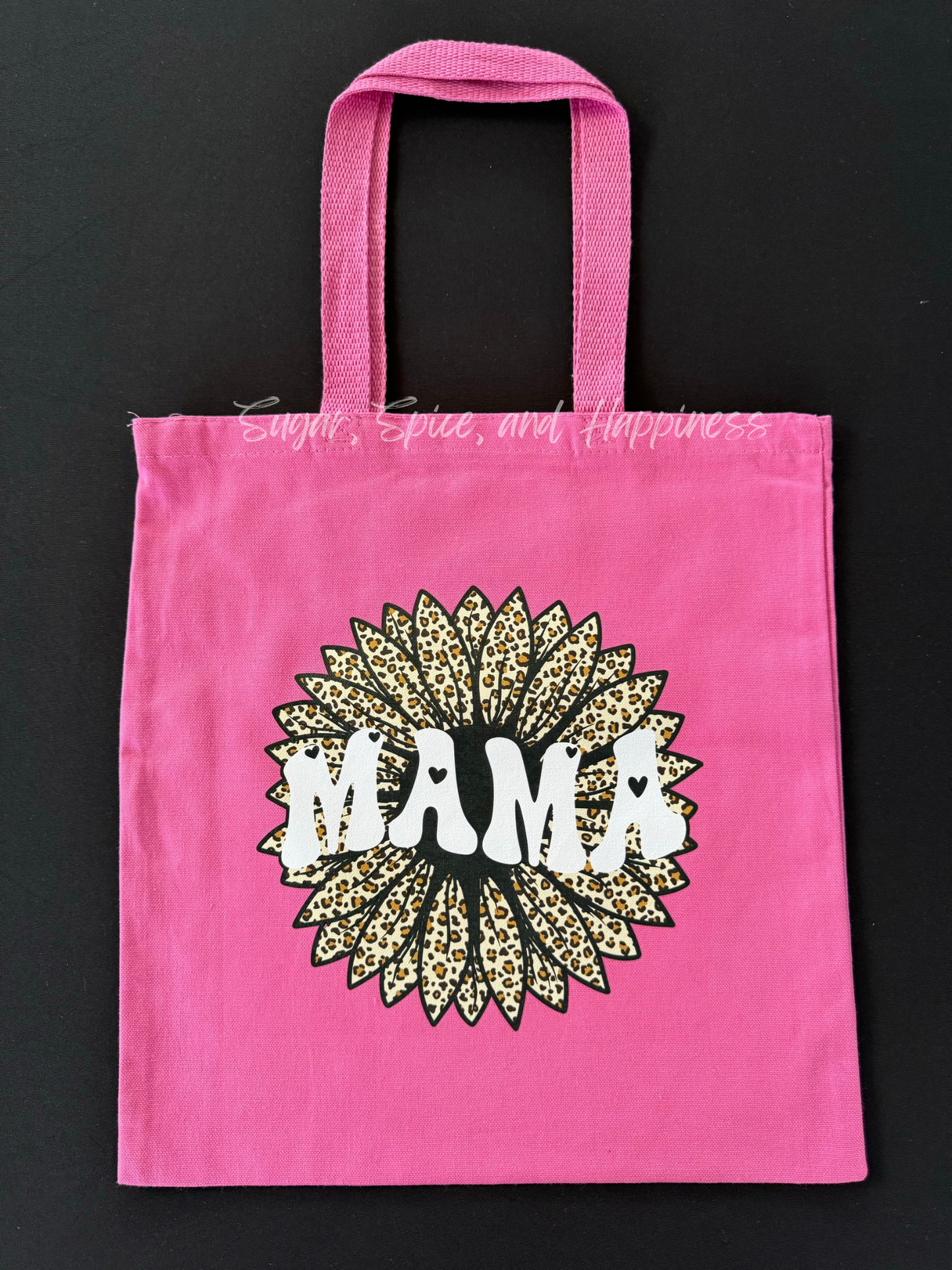 Sunflower Mama Hot Pink Tote